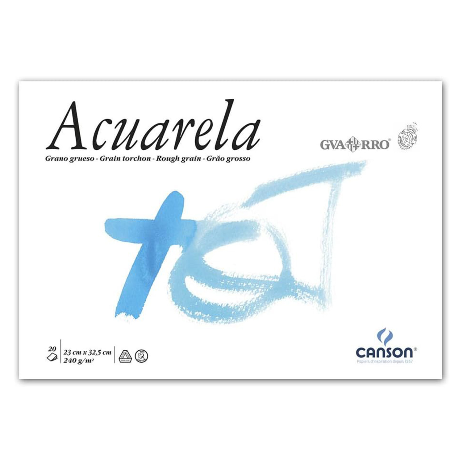 papel de acuarela Canson Guarro Mesa de luz A3 Crafts&Co