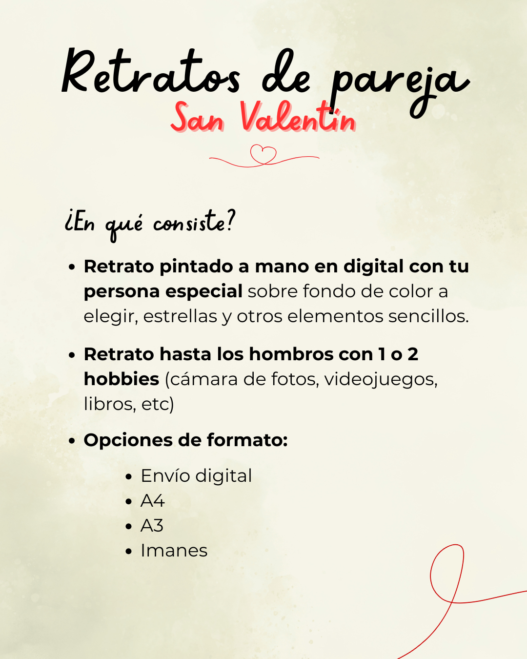 Regala un Retrato digital de pareja para San Valentín - Imagen 2