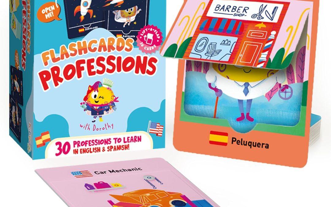 Kidrox Professions Flashcards — Ilustración de juegos educativos